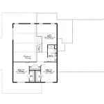 CHD-21161 Barndominium House Plan – Second Floor Plan