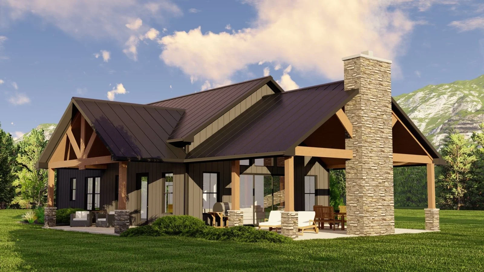 CHD-21175 Barndominium House Plan – Photo 2