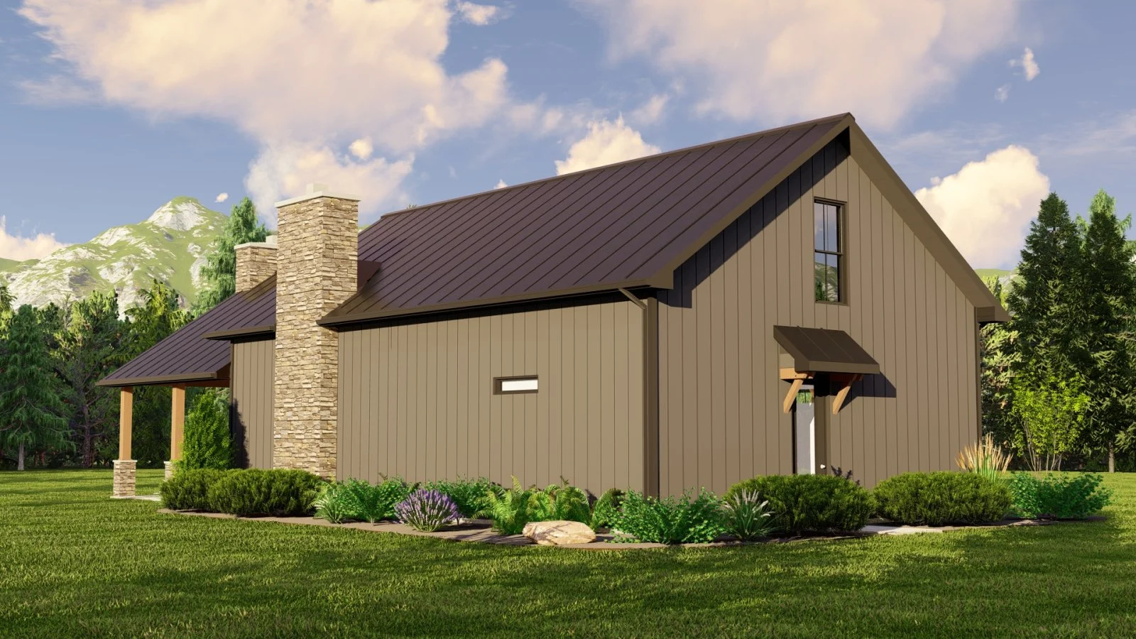 CHD-21175 Barndominium House Plan – Photo 4