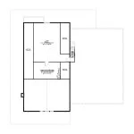 CHD-21194 Barndominium House Plan – Second Floor Plan