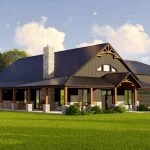 CHD-21194 Barndominium House Plan – Photo 3