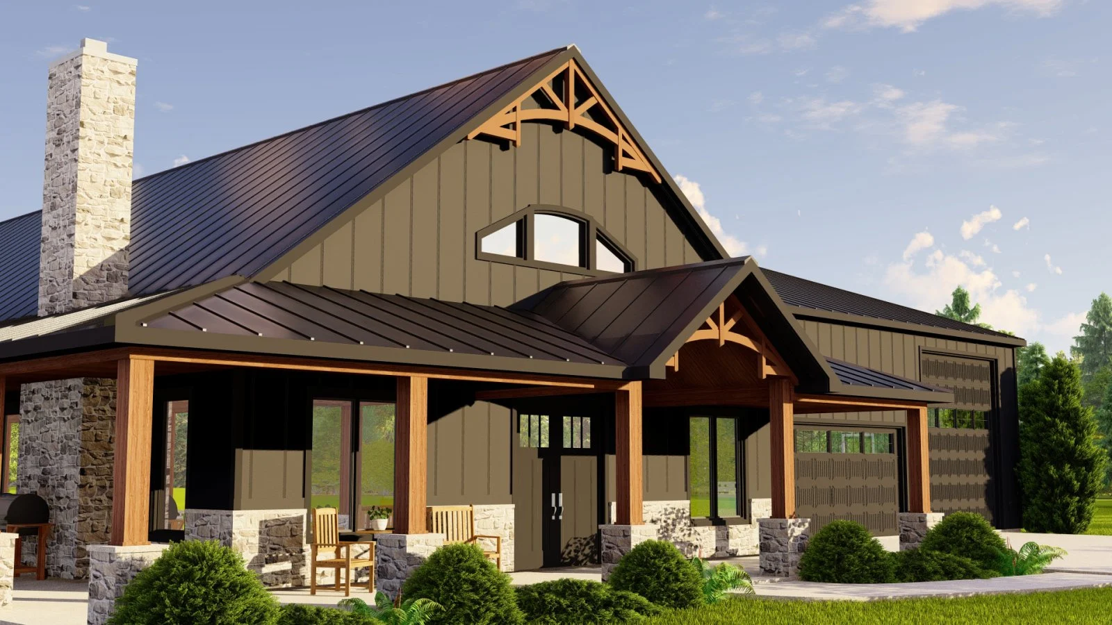 CHD-21194 Barndominium House Plan – Photo 4