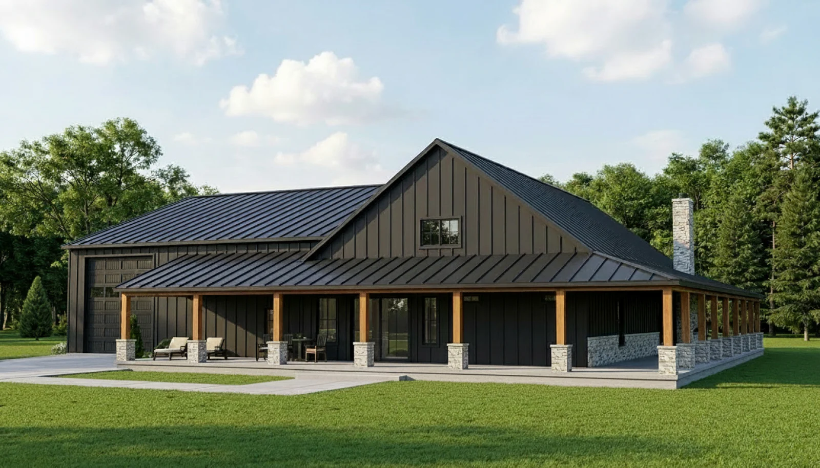 CHD-21194 Barndominium House Plan – Photo 6