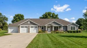 CHD-2120 Country House Plan – Front Elevation