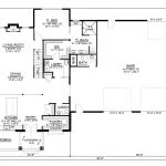 CHD-21203 Barndominium House Plan – First Floor Plan