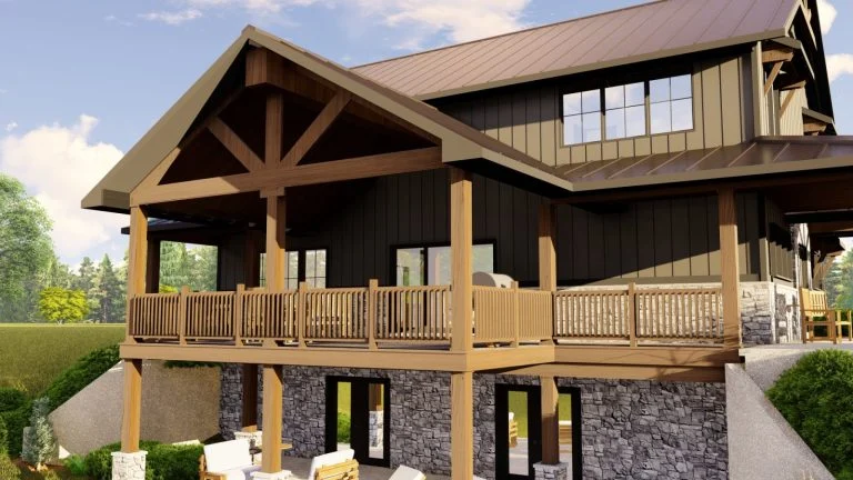 CHD-21203 Barndominium House Plan – Photo 4