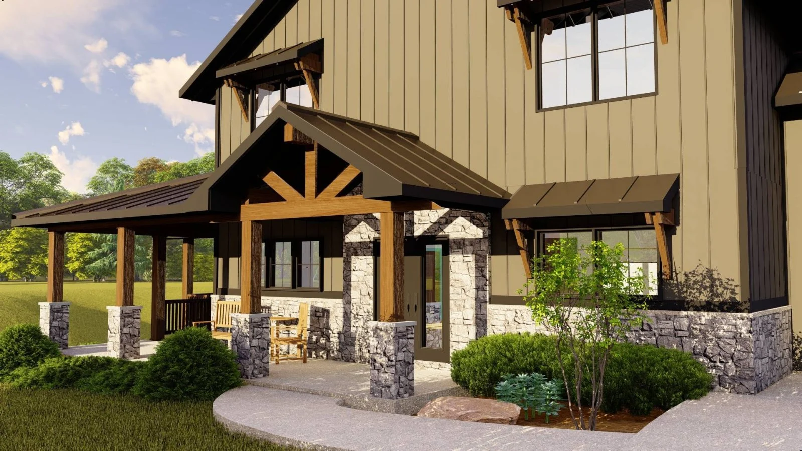 CHD-21203 Barndominium House Plan – Photo 5