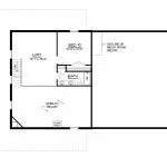 CHD-21205 Barndominium House Plan – Main Floor Plan