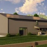 CHD-21205 Barndominium House Plan – Photo 2