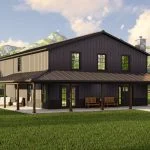 CHD-21205 Barndominium House Plan – Photo 3