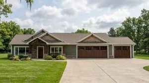 CHD-2121 Cottage House Plan – Front Elevation