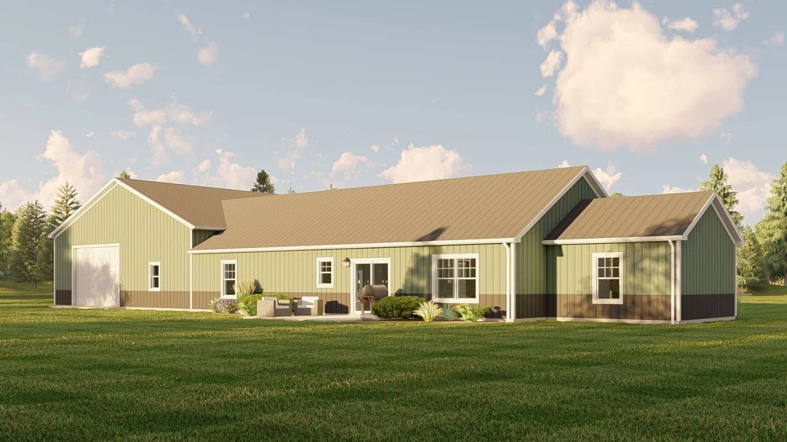 CHD-21215 Barndominium House Plan – Photo 3