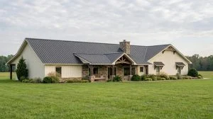 CHD-2128 Country House Plan – Front Elevation