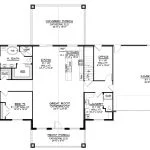 CHD-2129 Country House Plan – Main Floor Plan