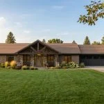 CHD-2129 Country House Plan – Front Elevation