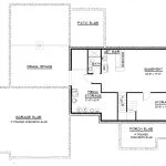 CHD-2139 Country House Plan – Basement Floor Plan
