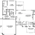 CHD-2139 Country House Plan – Main Floor Plan