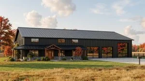 CHD-2149 Country House Plan – Front Elevation