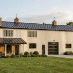 CHD-2201 Barndominium House Plan – Front Elevation