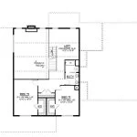 CHD-2208 Barndominium House Plan – Second Floor Plan