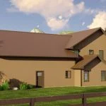 CHD-2208 Barndominium House Plan – Photo 2