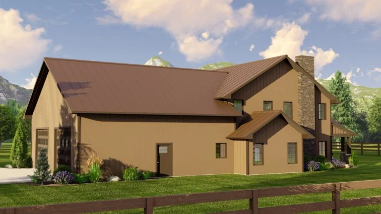 CHD-2208 Barndominium House Plan – Photo 2
