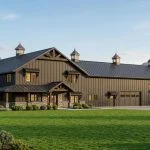 CHD-22117 Barndominium House Plan – Front Elevation