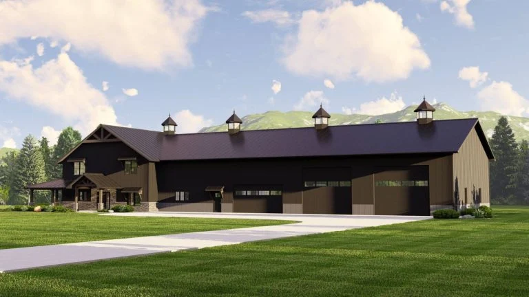 CHD-22117 Barndominium House Plan – Photo 2