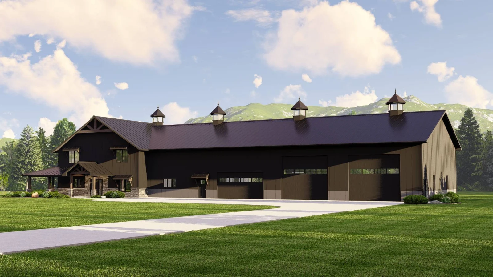 CHD-22117 Barndominium House Plan – Photo 2