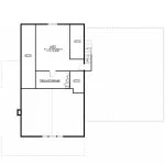 CHD-22135 Barndominium House Plan – Main Floor Plan