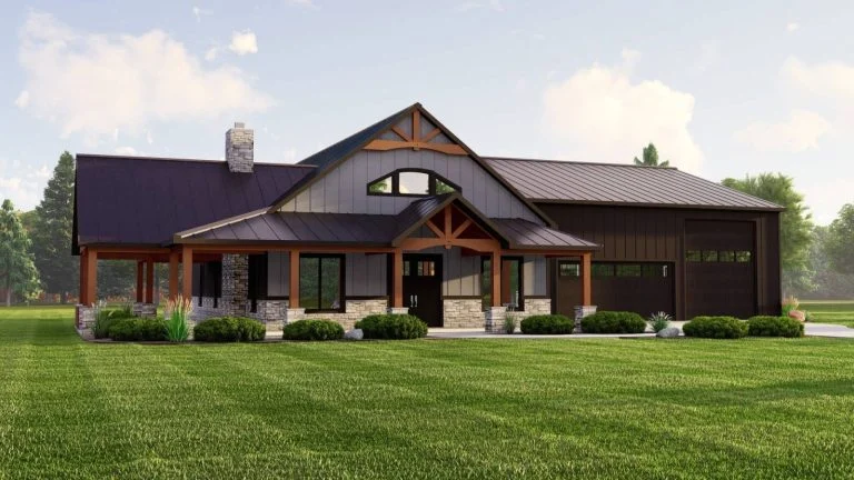 CHD-22135 Barndominium House Plan – Photo 3