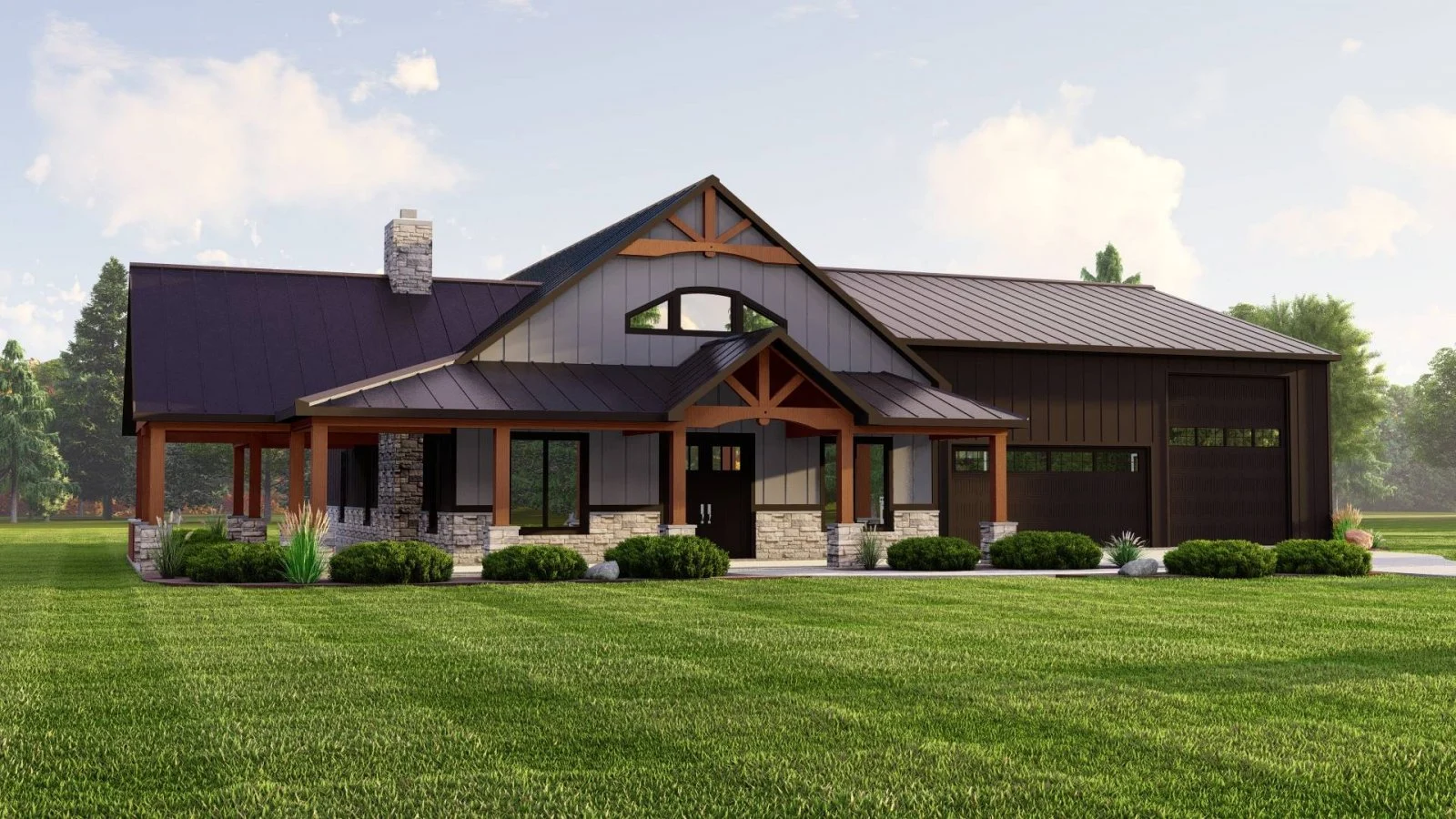 CHD-22135 Barndominium House Plan – Photo 3