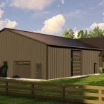 CHD-22136 Barndominium House Plan – Photo 1