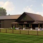CHD-22136 Barndominium House Plan – Photo 2
