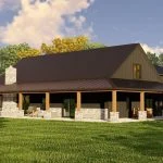 CHD-22149 Barndominium House Plan – Photo 1