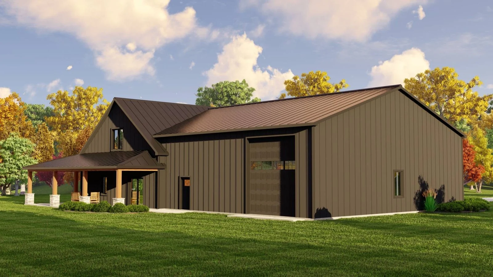 CHD-22149 Barndominium House Plan – Photo 2
