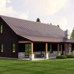 CHD-22162 Barndominium House Plan – Photo 2
