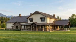 CHD-22171 Barndominium House Plan – Front Elevation