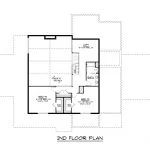 CHD-22181 Barndominium House Plan – Main Floor Plan