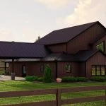 CHD-22181 Barndominium House Plan – Photo 1