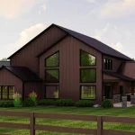 CHD-22181 Barndominium House Plan – Photo 3