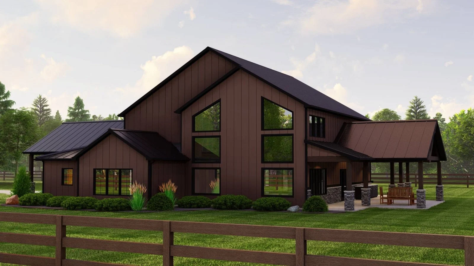 CHD-22181 Barndominium House Plan – Photo 3
