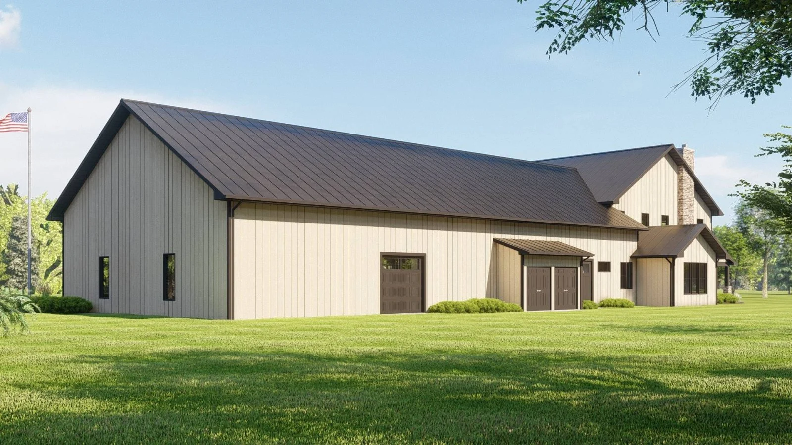 CHD-22212 Barndominium House Plan – Photo 3