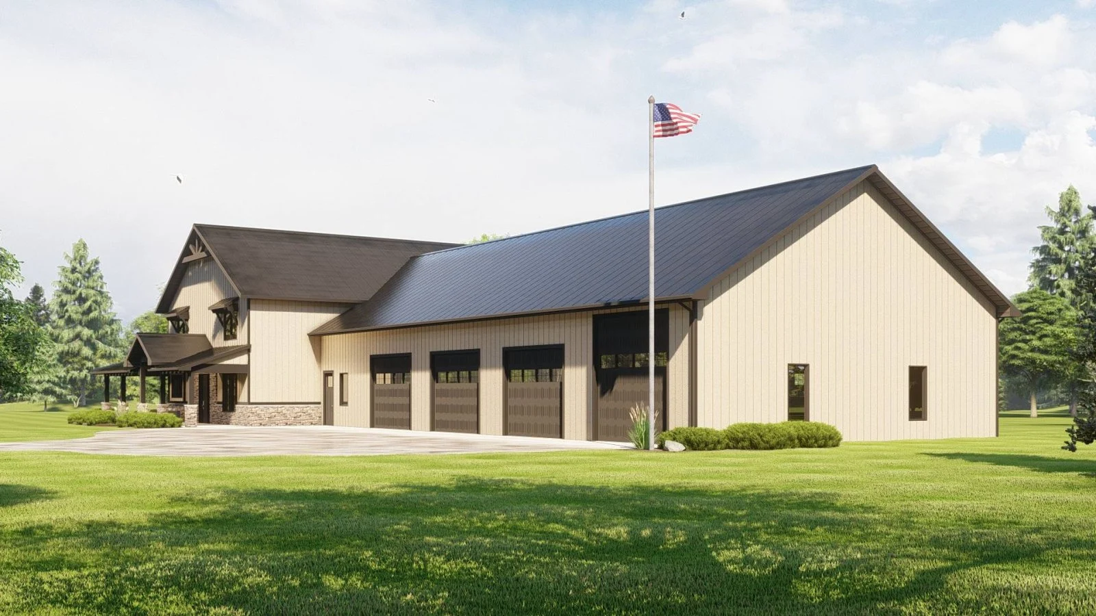 CHD-22212 Barndominium House Plan – Photo 4
