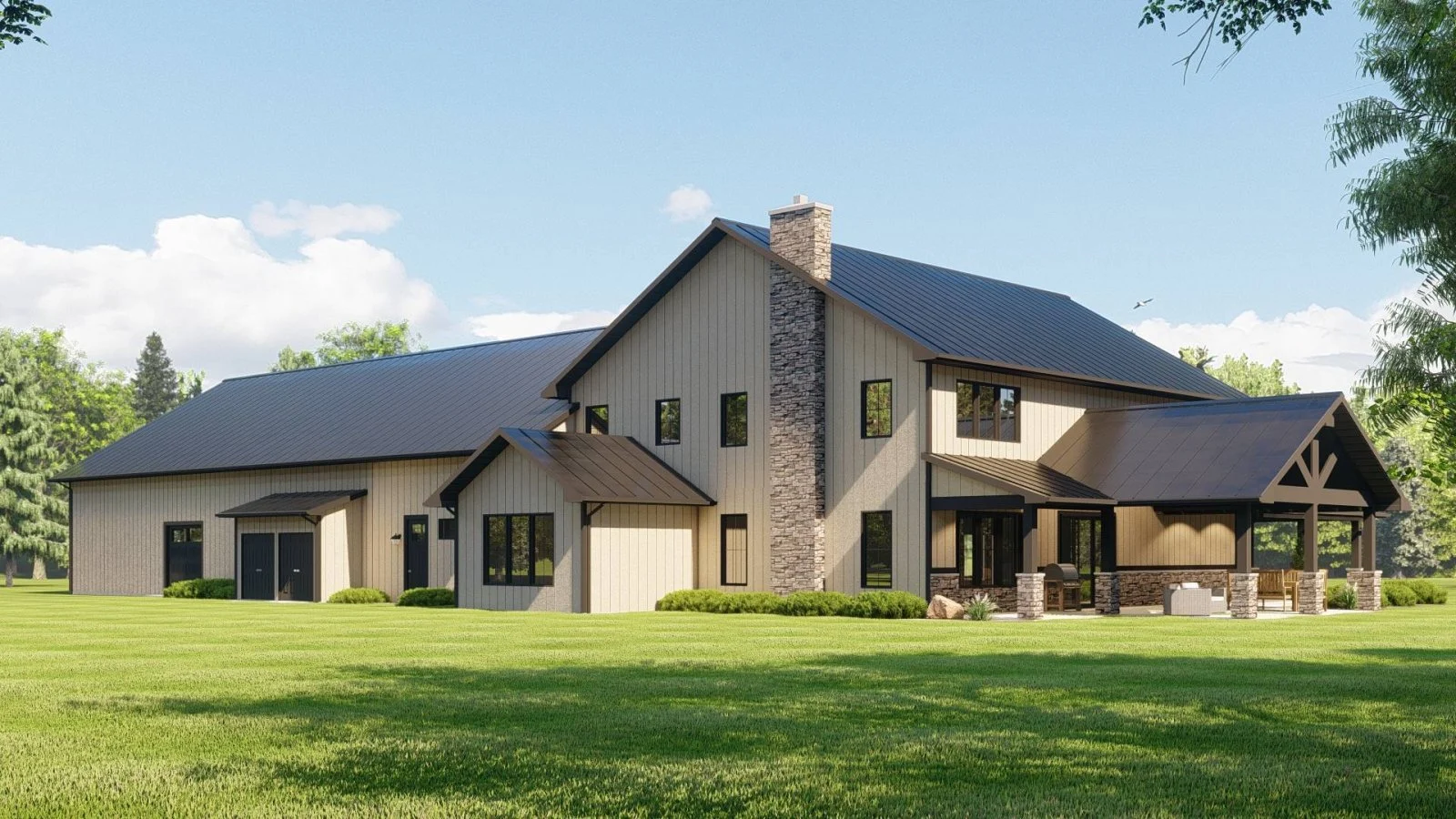 CHD-22212 Barndominium House Plan – Photo 5