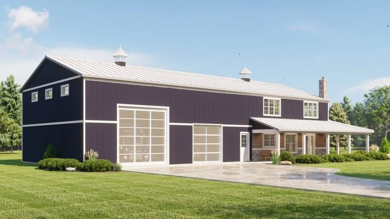 CHD-22222 Barndominium House Plan – Photo 3
