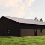 CHD-22233 Barndominium House Plan – Photo 1