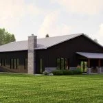 CHD-22233 Barndominium House Plan – Photo 2