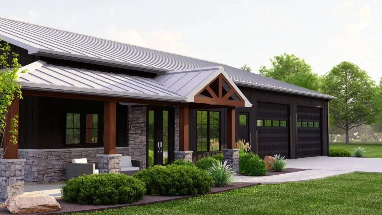 CHD-22233 Barndominium House Plan – Photo 3