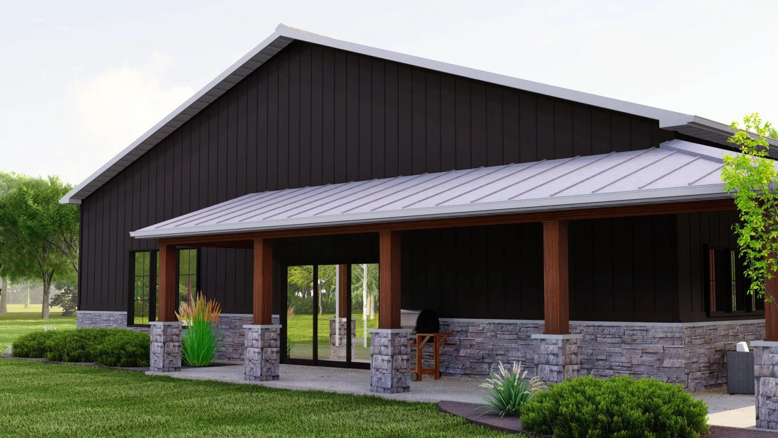CHD-22233 Barndominium House Plan – Photo 4